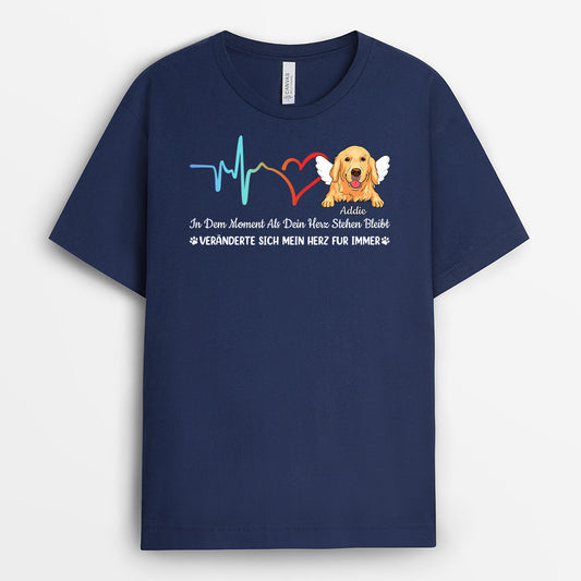 1033AGE1 Personalisierte Geschenke T Shirt Hunde Hundeliebhaber Hundebesitzer