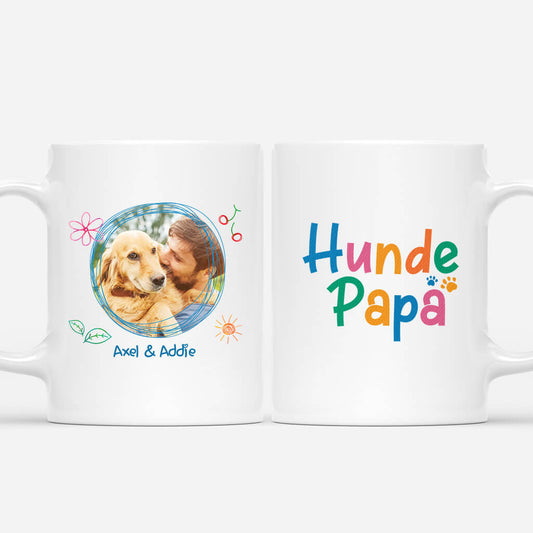 1176MGE1 Personalisierte Geschenke Tasse Hund Mama