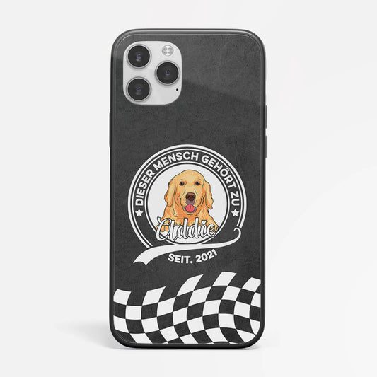 1198FGE1 Personalisierte Geschenke Handyhulle Hund Hundeliebhaber