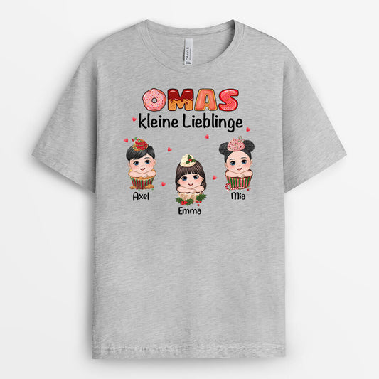 1396AGE2 personalisiertes mamas kleine lieblinge t shirt