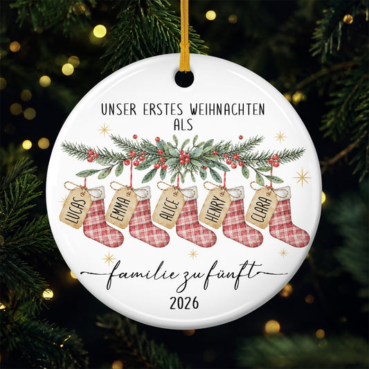 18149OH ProCeramicOrnament CouGE RnDNone IdeHa NicFamily