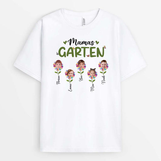 1941AGE1 personalisiertes mamas omas garten t shirt