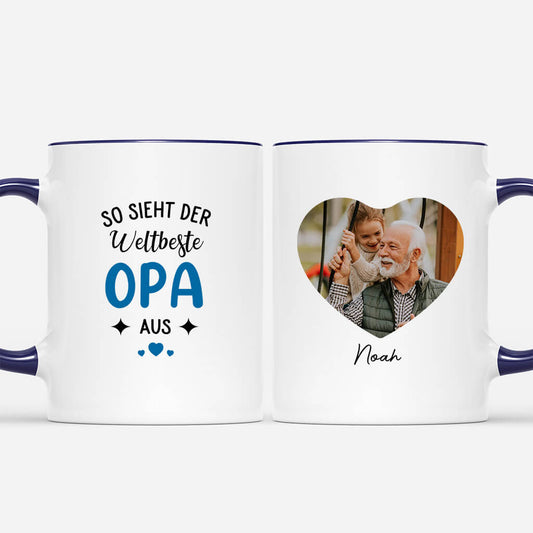 2000MGE2 personalisierte so sieht der beste papa aus tasse