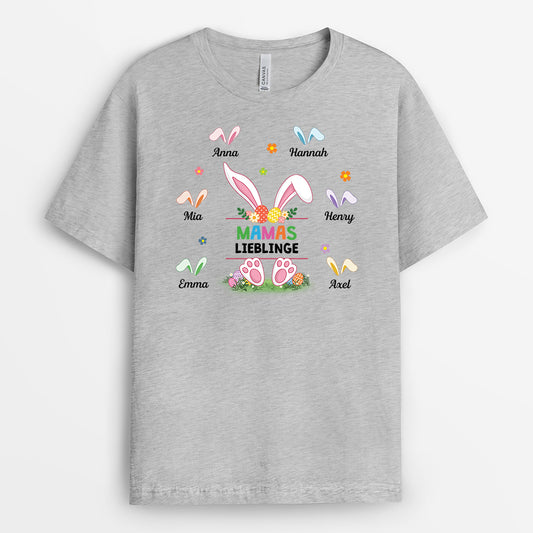 2034AGE2 personalisiertes omas lieblinge t shirt