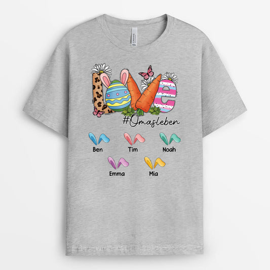 2047AGE1 personalisiertes liebe omas leben t shirt_2