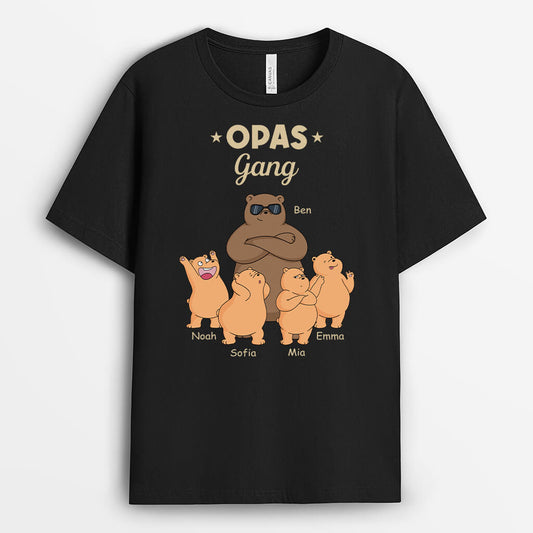 2278AGE2 personalisiertes mamas omas bande bar t shirt