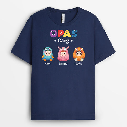 2379AGE2 personalisiertes papas opas bande monster t shirt 2379a5d8b