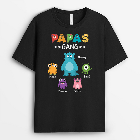 2387AGE1 personalisiertes papas opas bande t shirt 2387a3e8b