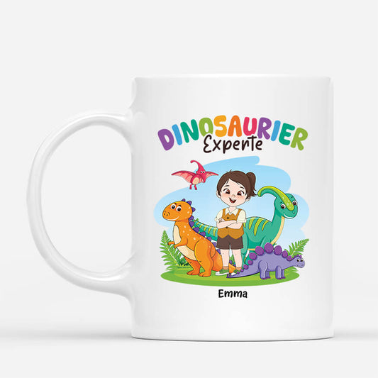 2675MGE1 dinosaurier experte personalisierte tasse fur kinder