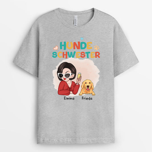2696AGE2 hundemama personalisiertes mama t shirt fur hundeliebhaber