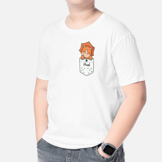 2715AGE2 dinosaurier personalisiertes t shirt fur kinder