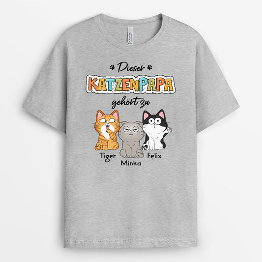 2755AGE2 diese katzenmama dieser katzenpapa gehort zu personalisiertes t shirt fur katzenliebhaber