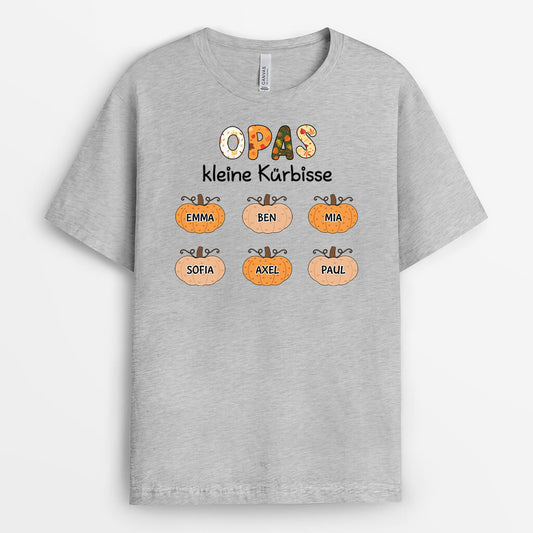 2772AGE2 omas mamas kleine kurbisse personalisiertes t shirt mit herbstmotiven fur frauen