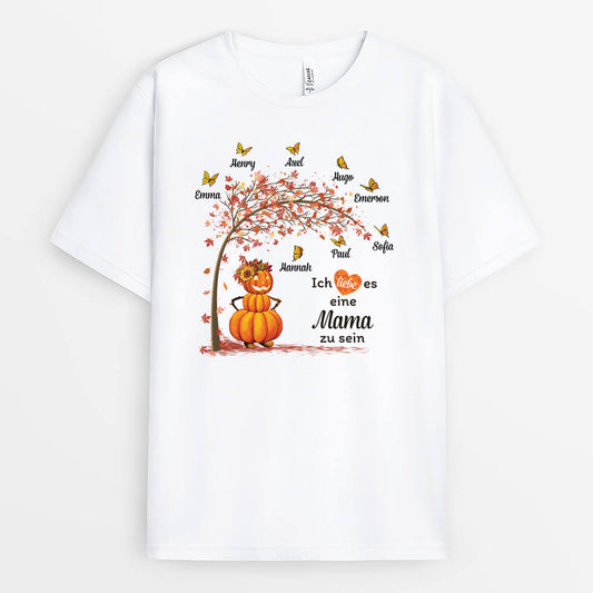 2773AGE1 ich liebe es eine mama oma zu sein personalisiertes t shirt mit herbstmotiven fur frauen