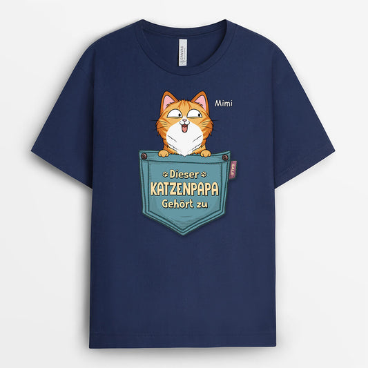 2816AGE2 diese katzenmama dieser katzenpapa gehort zu personalisiertes t shirt fur katzenliebhaber
