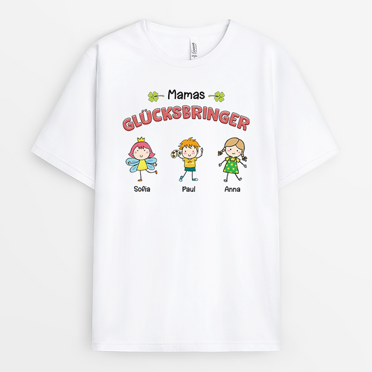 2821AGE1 mamas omas glucksbringer personalisiertes t shirt fur damen 2821a