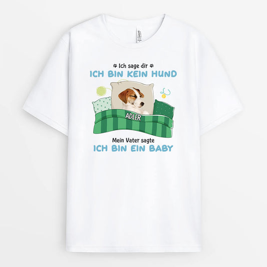 2853AGE1 ich sage dir ich bin kein hund personalisiertes kissen fur hundeliebhaber