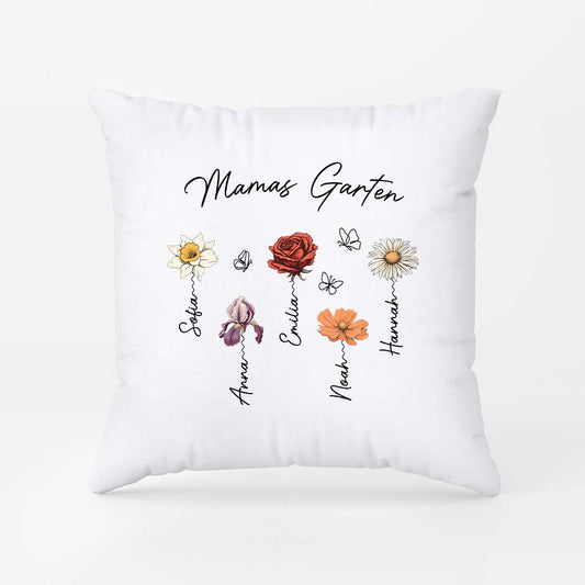2966PGE2 omas mamas garten personalisiertes kissen fur frauen 2966p