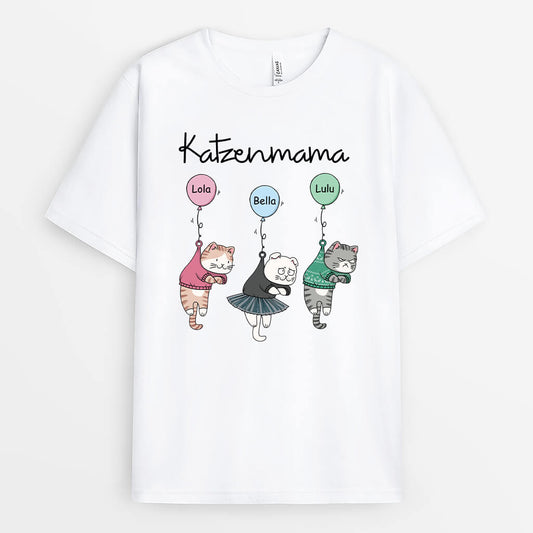 2975AGE1 katzenmama personalisiertes t shirt fur katzenliebhaber