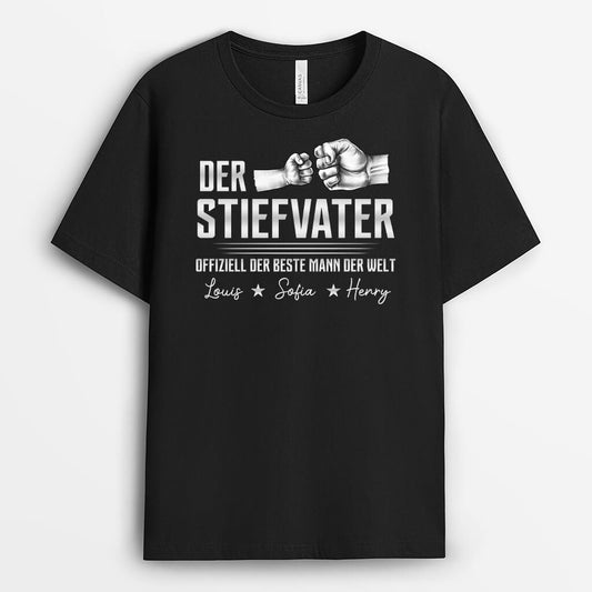 3021AGE1 offiziell der beste mann der welt personalisiertes t shirt fur stiefvater