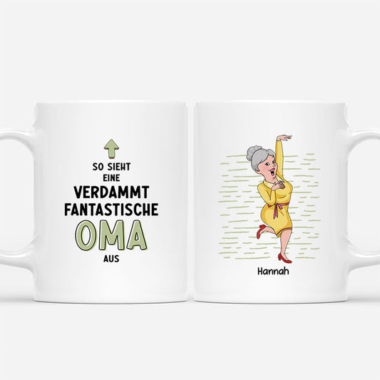 3027MGE1 so sieht eine verdammt fantastische mama oma aus personalisierte tasse fur frauen