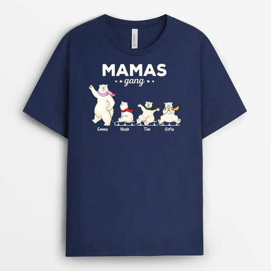 3048AGE2 omas bande eisbaren personalisiertes t shirt fur omas