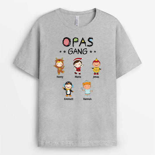 3059AGE2 opas papas bande personalisiertes t shirt fur manner zu weihnachten