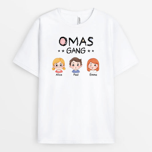3069AGE1 omas mamas bande personalisiertes t shirt fur frauen