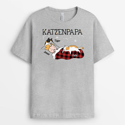 3124AGE2 katzenmama personalisiertes t shirt fur katzenliebhaber
