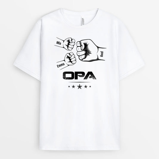 3143AGE1 opas papas bande mit faust personalisiertes t shirt fur manner