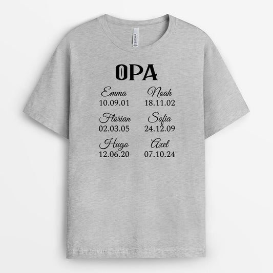 3225AGE2 oma mama personalisiertes t shirt fur damen