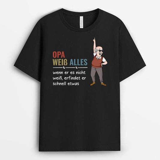 3300AGE1 opa weiss alles personalisiertes t shirt fur opas
