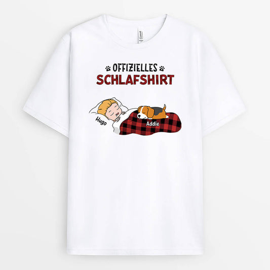 3303AGE1 dies ist mein pawjama shirt hunde ins bett personalisiertes t shirt fur hundeliebhaber