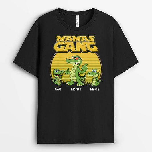 3309AGE2 opas papas bande krokodile cooles t shirt fur manner im retro stil personalisiert
