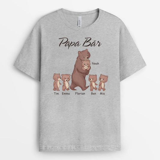 3325AGE2 mama oma bar weisses t shirt fur frauen personalisiert
