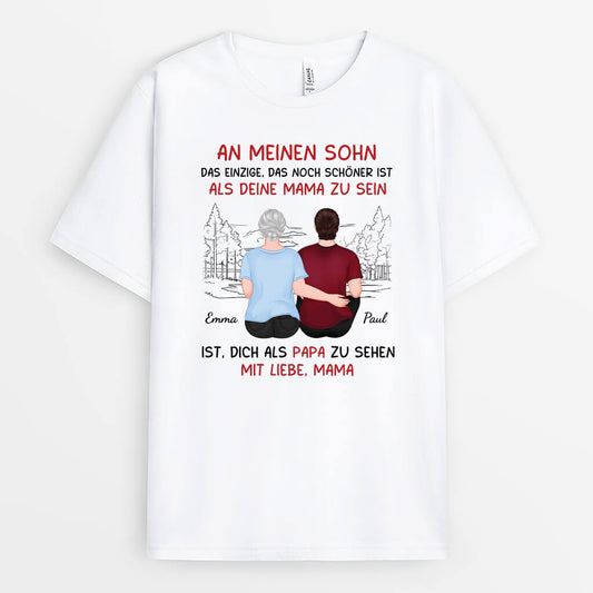 3331AGE1 brief an meinen sohn enkel personalisiertes t shirt fur sohne enkel