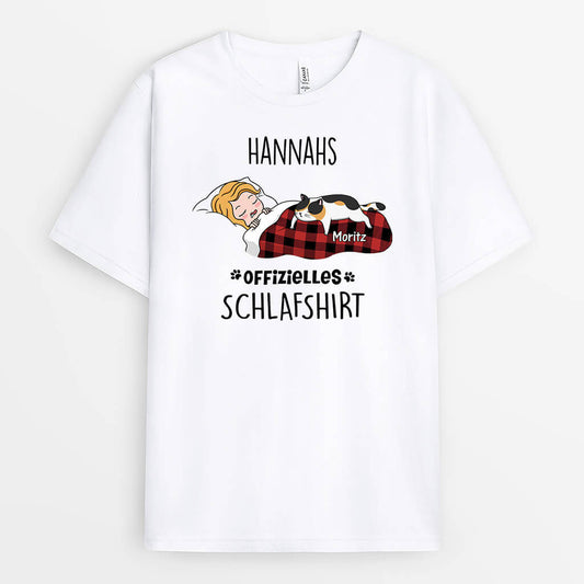 3349AGE1 name offizielles schlafshirt personalisiertes t shirt fur damen