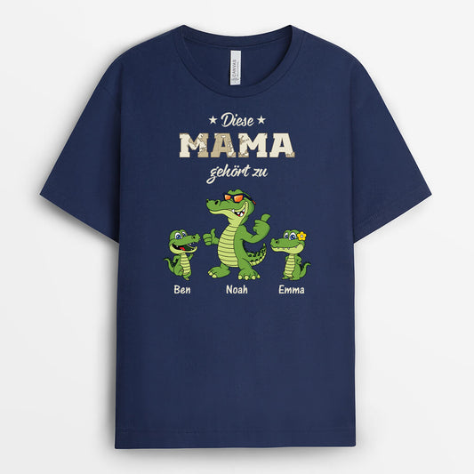 3478AGE2 dieser opa papa gehort zu krokodile cooles t shirt fur manner personalisiert