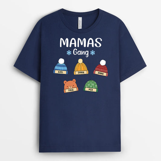 3541AGE2 opas papas bande beanies personalisiertes t shirt fur manner