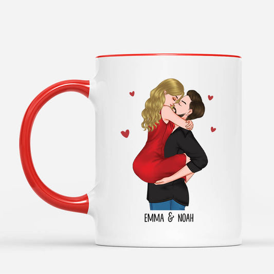 3660MGE2 du bist meine kleine perfekte welt personalisierte tasse fur parchen