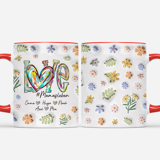 3899MGE2 3d druck effekt love hashtag personalisierte tasse fur omas 3899MT45C