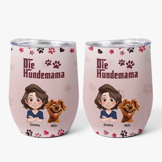 3908TGE1 die hundemama personalisierter thermobecher 355ml fur hundemama cartoon 3908TQ0C