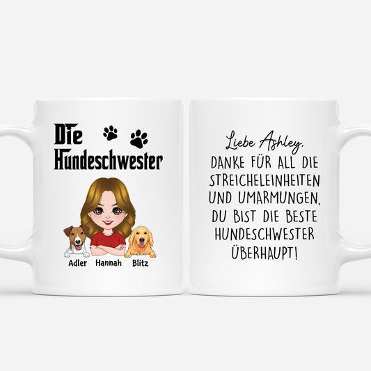 3929MGE1 du bist die beste hundemama personalisierte tasse fur hundeliebhaberin 3929M648B