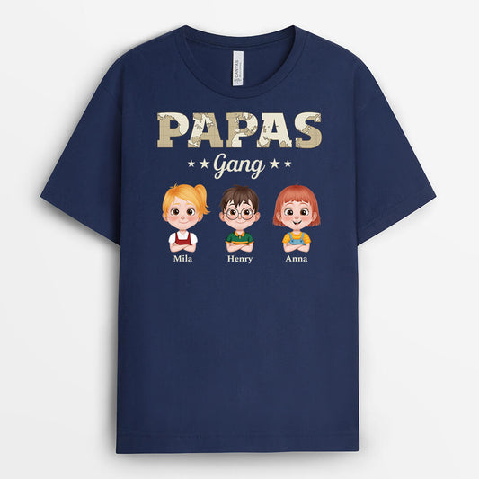 3942AGE2 cartoon karte omas mamas gang personalisiertes t shirt fur omas mamas 3942A5T0A
