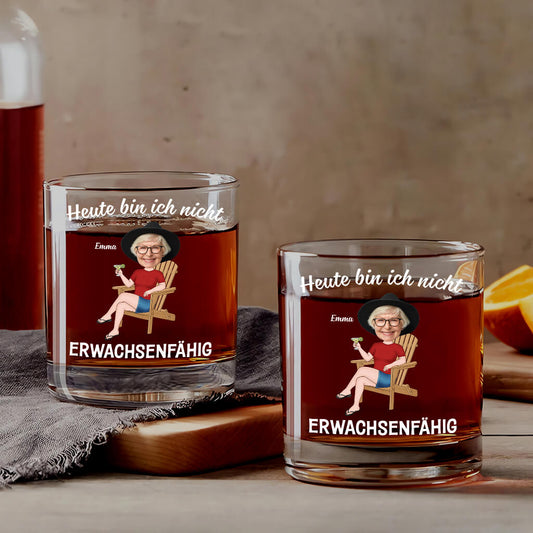 3945IGE1 heute bin ich nicht erwachsenfahig lustiges whiskyglas fur frauen mit gesicht personalisiert 3945I_df3d8f9c ed62 43d4 a0fd 034350216a90