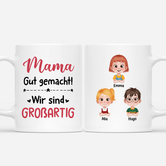 3959MGE1 mama gut gemacht wir sind grossartig personalisierte tasse fur mamas 3959M8T0A