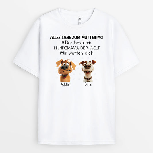 3969AGE1 vatertag hundepapa wir wuffen dich weisses t shirt hund personalisiert 3969A8T5C