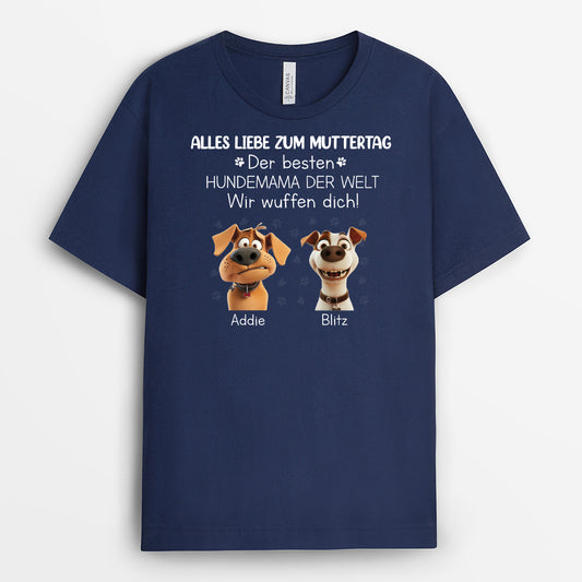 3969AGE2 vatertag hundepapa wir wuffen dich schwarzes t shirt hund personalisiert 3969A8T5C