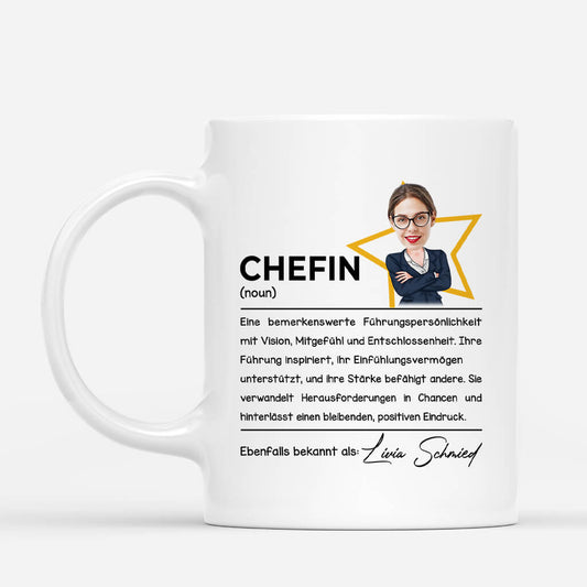 4007MGE1 chefin definition personalisierte tasse fur frauen 4007M5Q5F