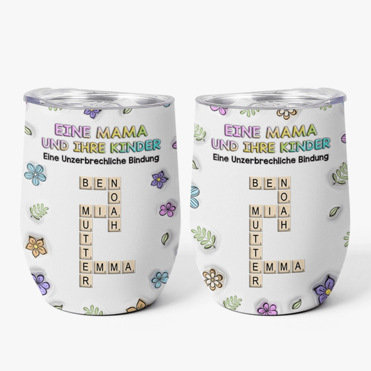 4010TGE1 3d druck effekt mama kinder eine unzerbrechliche bindung personalisierter thermobecher 12oz fur mamas 4010T5N5A